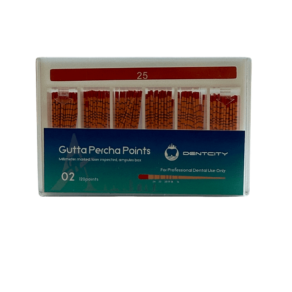 DENTCITY Gutta Percha Marked 0.02 - #25