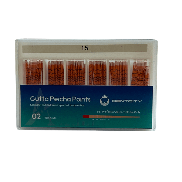 DENTCITY Gutta Percha Marked 0.02 - #15