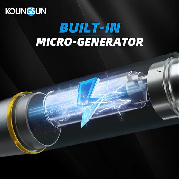 KOUNGSUN M9M4L Titanium LED High-Speed Handpiece - Image 2