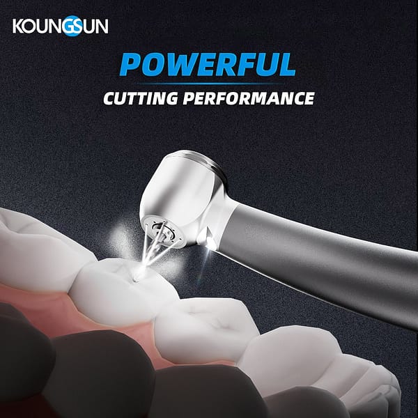 KOUNGSUN M9M4L Titanium LED High-Speed Handpiece - Image 3
